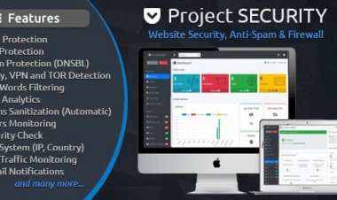 Project SECURITY v4.5  - Bảo mật trang web, Chống thư rác & Tường lửa