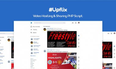 Upflix v1.0.3 Nulled - Video Hosting & Sharing PHP Script