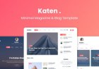 Katen - HTML Template cho Tạp chí & Blog cá nhân
