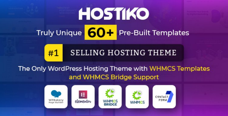 Hostiko - Theme WHMCS  bán Hosting VPS & Domain cho Wordpress