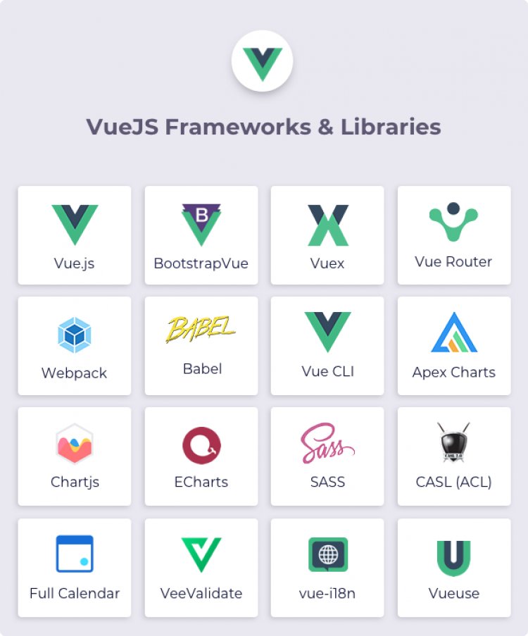 Vuexy - Vuejs, React, HTML & Laravel Admin Dashboard Template