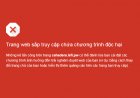 Hướng dẫn xử lý Tên miền bị Google gắn cờ cảnh báo đỏ nguy hiểm