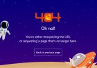 Share code Template trang lỗi 404 với hiệu ứng ngoài vũ trụ
