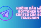 Hướng dẫn lấy botToken và chatId của bot Telegram